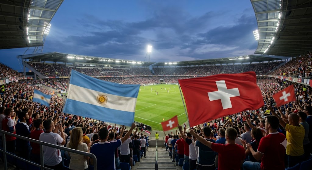 ¡A semifinales! Argentina impone su jerarquía ante Suiza y sigue firme en la defensa de la corona